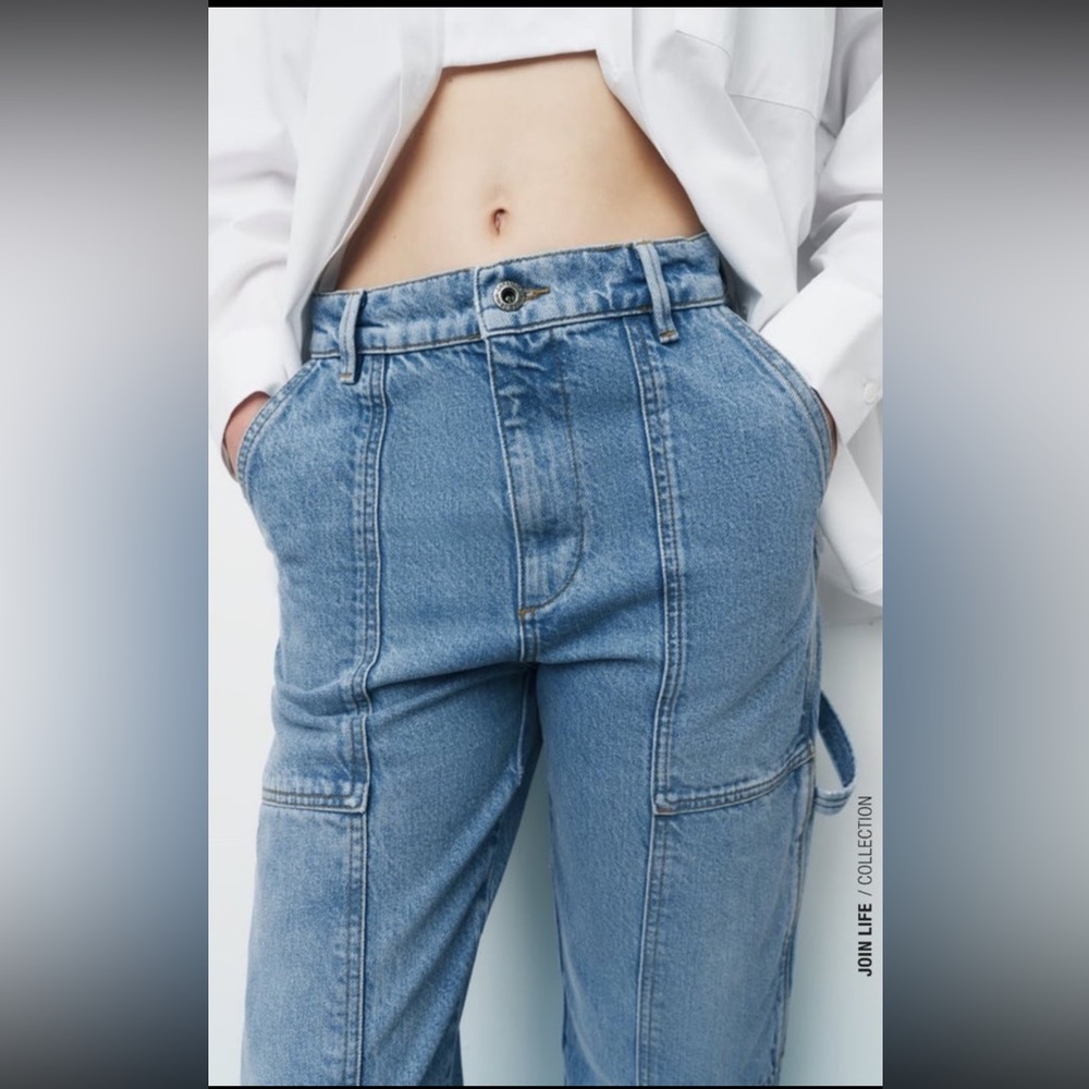 ZARA cargo jeans